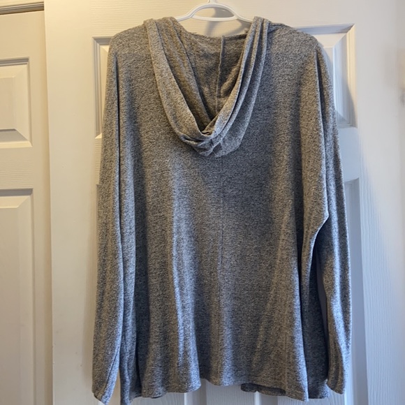 American eagle soft & sexy plush hooded cardigan - Picture 5 of 8